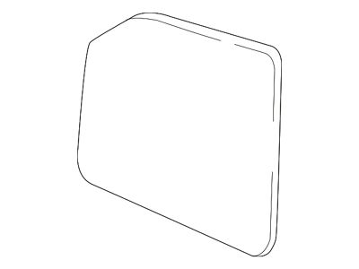Ford Standard Heated Side Mirror Glass without Blind Spot Detection; Driver Side (18-20 F-150)