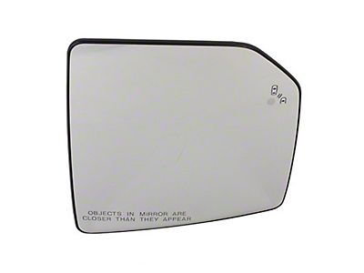For 2021-2025 Ford F150 Heated Mirror Glass W/ Blind Spot Right Passenger Side