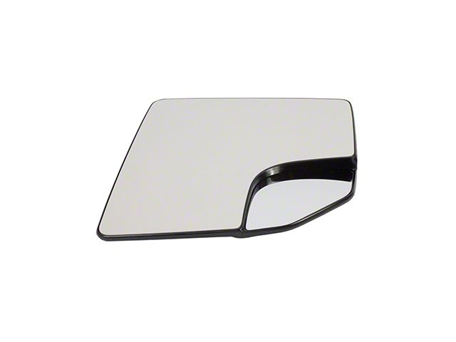 Ford Standard Non-Heated Side Mirror Glass without Blind Spot Detection; Driver Side (15-20 F-150)