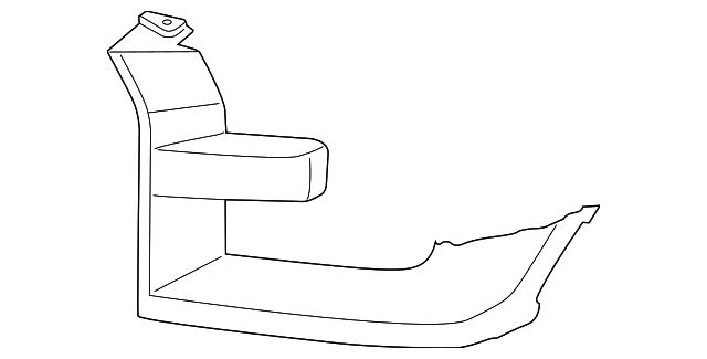 Ford Three Bar Style Grille Trim Molding; Driver Side (15-17 F-150, Excluding Raptor)