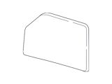 Ford Upper Towing Mirror Glass; Passenger Side (15-20 F-150 w/o Towing Mirror Turn Signals)