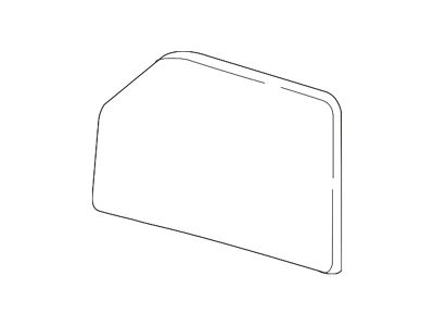 Ford Upper Towing Mirror Glass; Driver Side (15-20 F-150 w/ Towing Mirror Turn Signals)