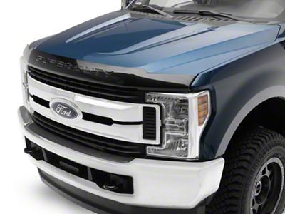 Ford Hood Deflector; Black (17-22 F-250 Super Duty)