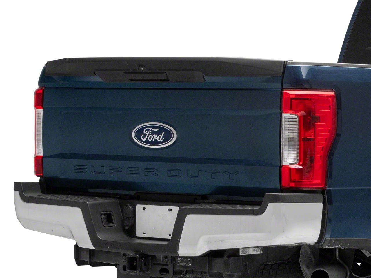 F250 Rear Spoiler Ford F-250 Super Duty Tailgate Spoiler; Satin Black VHC3Z-9944210-A (17 ...