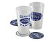 Ford Frosted Pint Glass Set