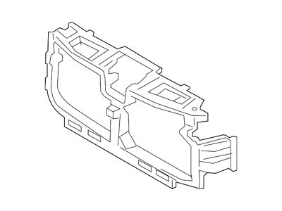 Ford Radiator Support Grille Mounting Panel (17-19 F-350 Super Duty)