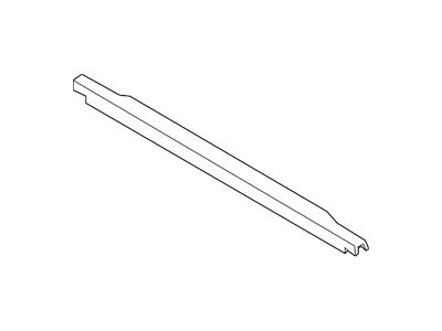 Ford Tailgate Molding; Adobe (11-16 F-350 Super Duty w/o Tailgate Step)