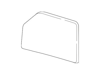 Ford Upper Towing Mirror Glass; Passenger Side (17-25 F-350 Super Duty w/ Towing Mirror Turn Signals)