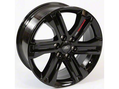 Ford Performance Six Spoke Gloss Black 6-Lug Wheel; 20x8.5; 44mm Offset (09-14 F-150)