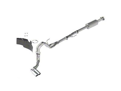Ford Performance Extreme Dual Exhaust System with Chrome Tips; Same Side Exit (21-24 3.5L EcoBoost F-150, Excluding Raptor & Tremor)
