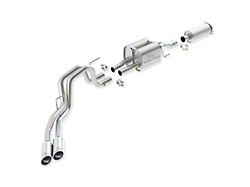 Ford Performance Touring Dual Exhaust System with Chrome Tips; Same Side Exit (11-14 F-150 Raptor)