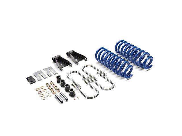 Ford Performance Complete Lowering Kit; 1.30-Inch Front / 2.50-Inch Rear (21-24 F-150 w/o High Pay Load Package, Excluding Limited, Raptor, Tremor & PowerBoost)