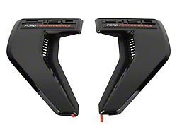 Ford Performance Fender Vents; Gloss Black (21-26 F-150, Excluding Raptor)