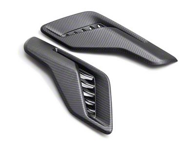 Ford Performance Fender Vents; Matte Carbon Fiber (21-25 F-150 Raptor)