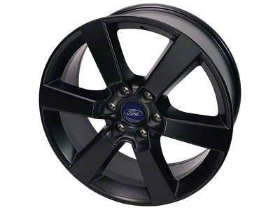 Ford Performance Six Spoke Matte Black 6-Lug Wheel; 20x8.5; 44mm Offset (21-24 F-150)
