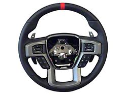 Ford Performance Steering Wheel Kit; Red Sightline (15-18 F-150)