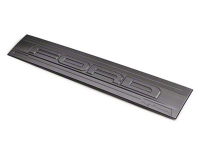 Ford Performance Tailgate Applique; Matte Carbon Fiber (21-25 F-150 Raptor w/ Tailgate Applique)
