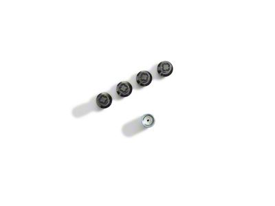 Ford Performance Black Security Lug Nut Kit; M14x1.5; Set of 4 (17-26 F-250 Super Duty)