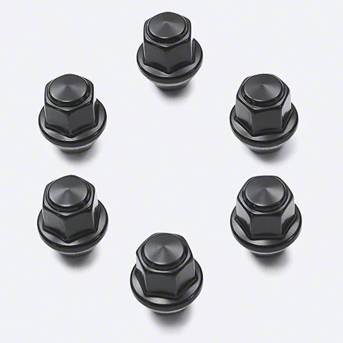 Ford Performance Ranger Black Lug Nut Kit; 12mm x 1.50; Set of 6 M1012BR (1924 Ranger) Free