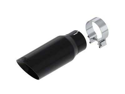 Ford Performance Exhaust Tip; Black Chrome (19-24 Ranger)