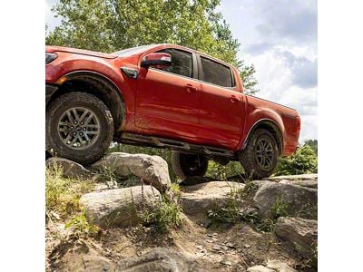 Ford Performance Tremor Off-Road Running Boards; Matte Black (19-25 Ranger SuperCrew)