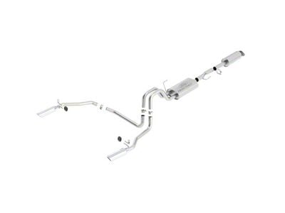 Ford Performance Sport Dual Exhaust System with Chrome Tips; Rear Exit (11-14 5.0L F-150)