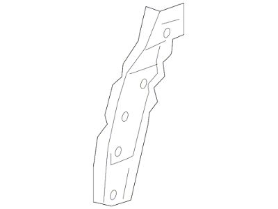 Ford Front Fender Reinforcement Brace Bracket; Driver Side (19-23 Ranger)