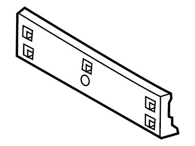 Ford Front License Plate Bracket (19-25 Ranger)