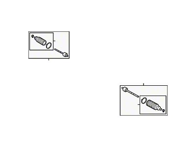 Ford Inner Tie Rod End (19-25 Ranger)