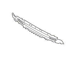 Ford Lower Bumper Grille Insert; Black (19-23 Ranger)
