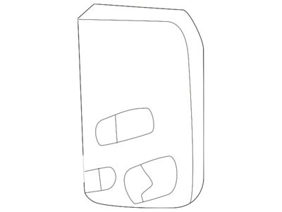 Ford Exterior Door Handle; Rear Driver Side (11-16 F-250 Super Duty SuperCrew)