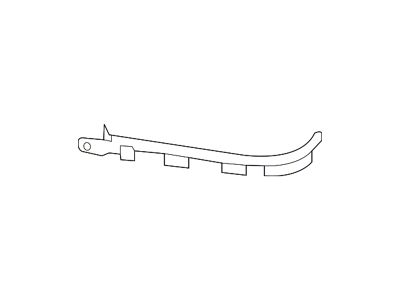 Ford Front Bumper Cover Trim Molding; Passenger Side (17-19 F-250 Super Duty)