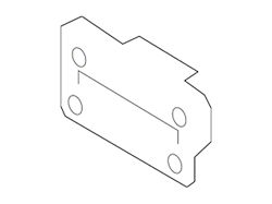 Ford Front License Plate Bracket (17-19 F-250 Super Duty)