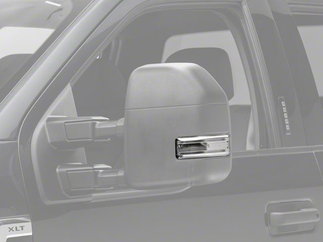 Ford F-250 Super Duty Towing Mirror Turn Signal Light Only; Driver