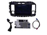 FordSync4 8 to 12-Inch Sync4 Touchscreen Upgrade Kit; Black Trim (23-26 F-250 Super Duty w/ Full-Through Center Console)