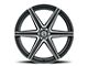Forgestar X6 Satin Black Machined 6-Lug Wheel; 24x10; 25mm Offset (04-08 F-150)
