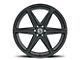 Forgestar X6 Satin Black 6-Lug Wheel; 24x10; 25mm Offset (04-08 F-150)