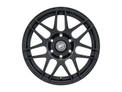 Forgestar F14 Drag Satin Black 6-Lug Wheel; 17x7; 0mm Offset (07-13 Sierra 1500)