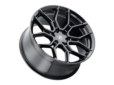 Forgestar X12 Gloss Black 6-Lug Wheel; 22x10; 30mm Offset (07-14 Tahoe)