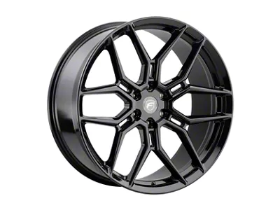 Forgestar X12 Gloss Black 6-Lug Wheel; 24x10; 30mm Offset (19-25 RAM 1500)