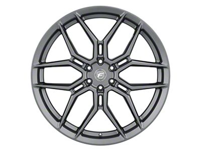 Forgestar X12 Satin Anthracite 6-Lug Wheel; 24x10; 30mm Offset (19-25 Silverado 1500)