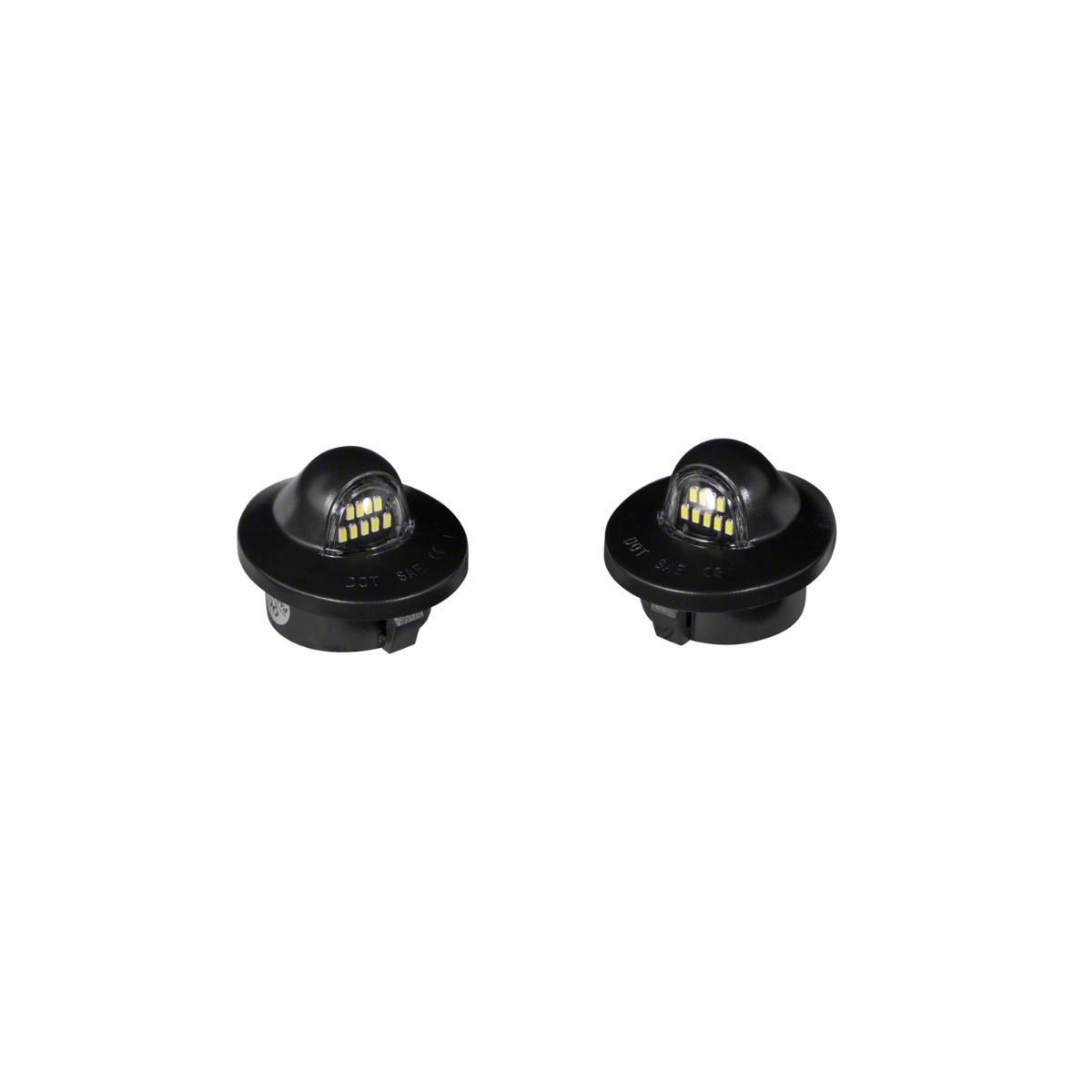 Form Lighting LED License Plate Lights; Clear (97-14 F-150)