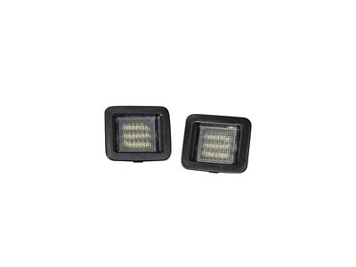 Form Lighting LED License Plate Lights; Clear (15-25 F-150)
