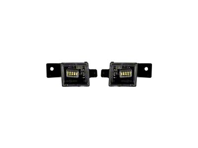 Form Lighting LED License Plate Lights; Clear (14-23 Sierra 1500)