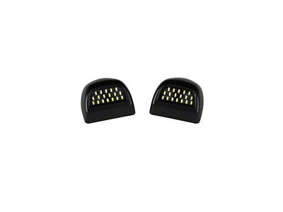 Form Lighting LED License Plate Lights; Clear (99-13 Silverado 1500)