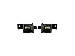 Form Lighting LED License Plate Lights; Clear (15-19 Silverado 2500 HD)