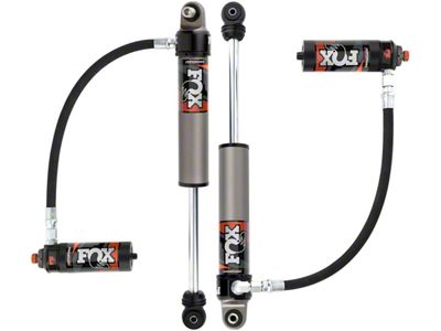 FOX Performance Elite Series 2.5 Adjustable Front Reservoir Shocks for 2 to 3.50-Inch Lift (17-25 4WD F-350 Super Duty)