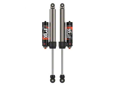 FOX Performance Elite Series 2.5 Adjustable Rear Reservoir Shocks for 2 to 3.50-Inch Lift (14-16 4WD RAM 3500 SRW; 17-24 4WD RAM 3500)