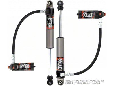 FOX Performance Elite Series 2.5 Adjustable Rear Reservoir Shocks for 0 to 2-Inch Lift (19-25 Silverado 1500, Excluding Trail Boss & ZR2)