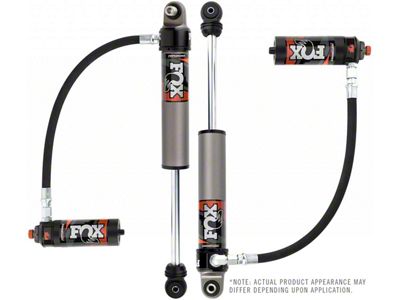 FOX Performance Elite Series 2.5 Adjustable Rear Reservoir Shocks for 0 to 2-Inch Lift (19-24 Silverado 1500, Excluding Trail Boss & ZR2)